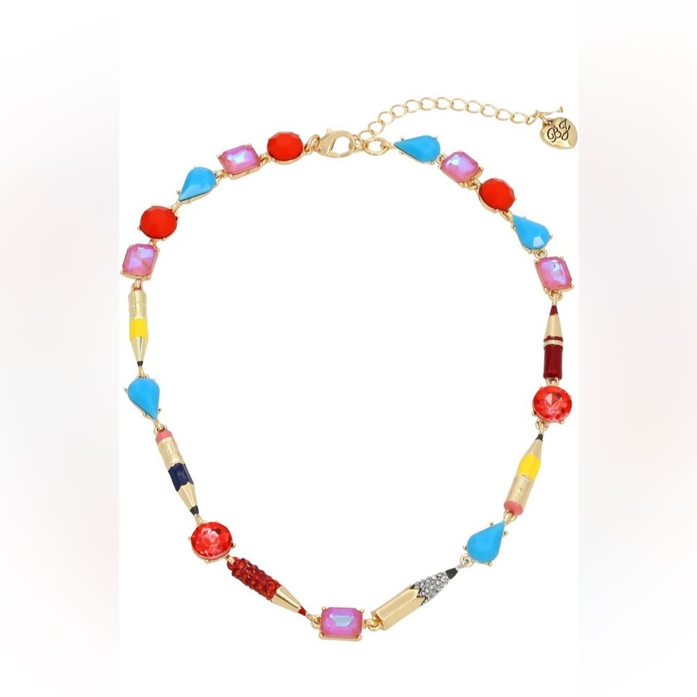 Betsey Johnson Back To School Choker Necklace